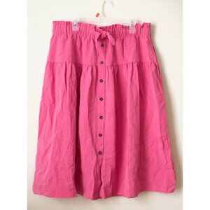Pink Skirt / Good Quality / XL but waist elastic fits up to 2XL- 4XL